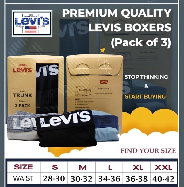 Levis Men’s Underwear - Boxer Briefs